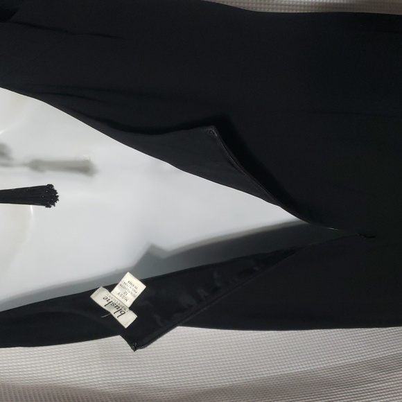 Blushe Impressions. Perfect Little Black Dress; Tailored; Open Back, EUC Size 12 - Picture 8 of 16